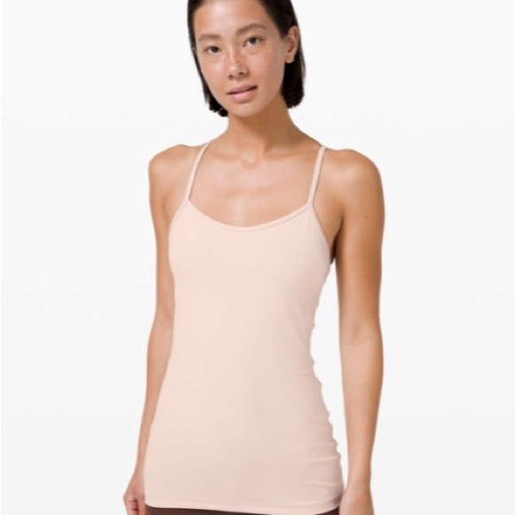 Lululemon Power Y Tank Light Pink 6 EUC flawless no pads flattering, Lulu yoga - Picture 3 of 9